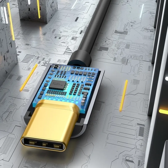 Baseus L54 CATL54-0G adapter USB-C na jack 3,5 mm DAC