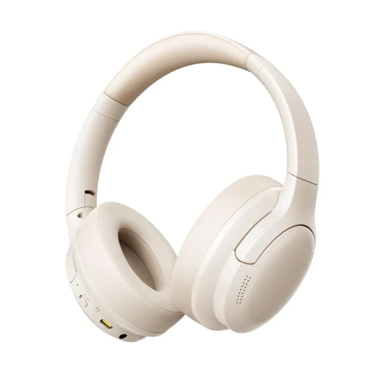 Słuchawki bezprzewodowe Baseus Bass BH1 Lite białe