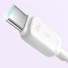 JOYROOM Kabel przewód do ładowania transmisji danych USB-C 60W 1.2m - biały