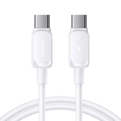 JOYROOM Kabel przewód do ładowania transmisji danych USB-C 60W 1.2m - biały