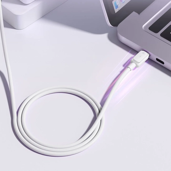 JOYROOM Kabel przewód do ładowania transmisji danych USB-C 60W 1.2m - biały