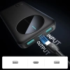 JOYROOM Powerbank JR-PBF12 10000mAh 2.4A 2x USB-A 1x USB-C - czarny