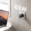 JOYROOM Ładowarka sieciowa GaN 65W USB-A USB-C z wbudowanym kablem USB-C