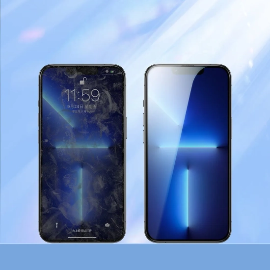 JOYROOM Szkło hartowane do iPhone 14 Plus na cały ekran z ramką