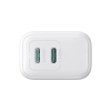 JOYROOM Ładowarka sieciowa 2x USB-C 20W PD QC 3.0 - biała