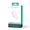 JOYROOM Ładowarka sieciowa 2x USB-C 20W PD QC 3.0 - biała