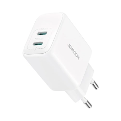 JOYROOM Ładowarka sieciowa 2x USB-C 20W PD QC 3.0 - biała