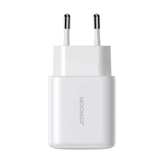 JOYROOM Ładowarka sieciowa 2x USB-C 20W PD QC 3.0 - biała