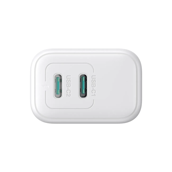 JOYROOM Ładowarka sieciowa 2x USB-C 20W PD QC 3.0 - biała