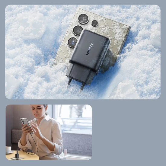 JOYROOM Ładowarka sieciowa USB-C 25W SFC PPS PD - czarna