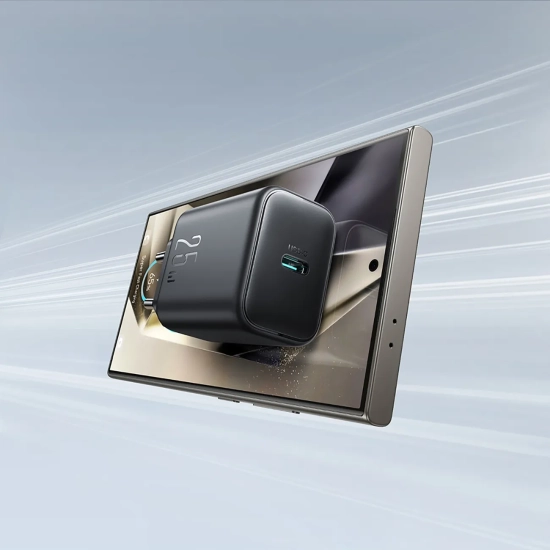 JOYROOM Ładowarka sieciowa USB-C 25W SFC PPS PD - czarna