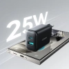JOYROOM Ładowarka sieciowa USB-C i USB-A 25W SFC PPS PD - czarna