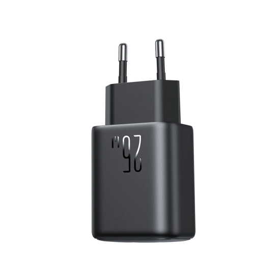 JOYROOM Ładowarka sieciowa USB-C i USB-A 25W SFC PPS PD - czarna