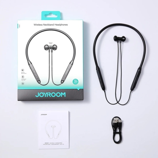 JOYROOM Słuchawki bezprzewodowe Bluetooth z pałąkiem - czarne