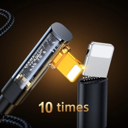 JOYROOM Kątowy Kabel iPhone Lightning - USB-C do szybkiego ładowania 20W