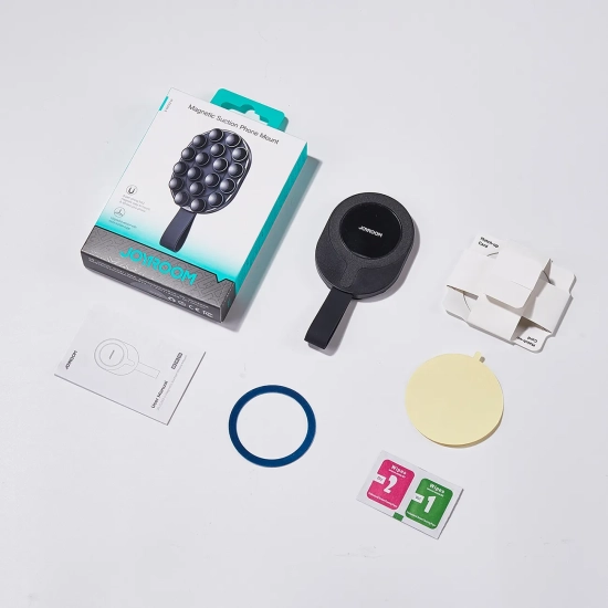 JOYROOM Uchwyt magnetyczny na telefon 4.7-7'' z przyssawkami na szybę