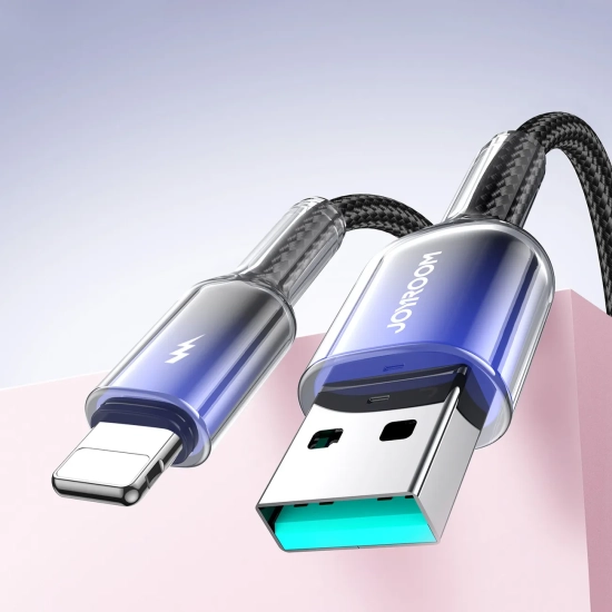 JOYROOM Kabel przewód Crystal-Clear Series 3A USB-A - iPhone Lightning