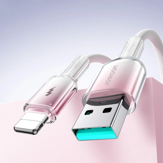 JOYROOM Kabel przewód Crystal-Clear Series 3A USB-A - iPhone Lightning