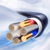 JOYROOM Kabel przewód spiralny USB-A - iPhone Lightning Crystal-Clear