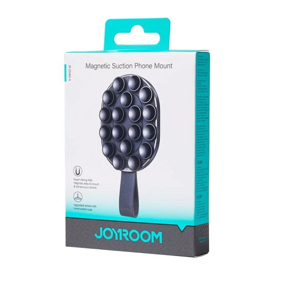 JOYROOM Uchwyt magnetyczny na telefon 4.7-7'' z przyssawkami na szybę