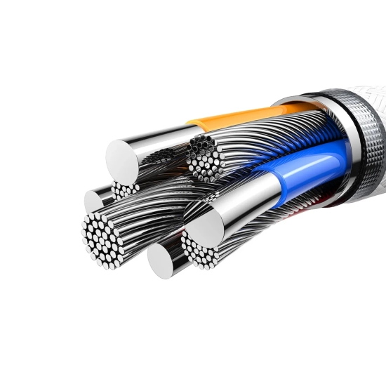 JOYROOM Kabel przewód Cutting-Edge Series 3A USB-A - USB-C 1.2m - szary