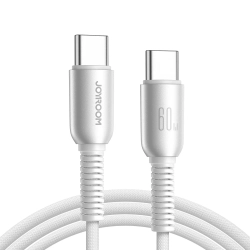 JOYROOM Kabel przewód Cutting-Edge Series 60W USB-C - USB-C 1.2m - szary