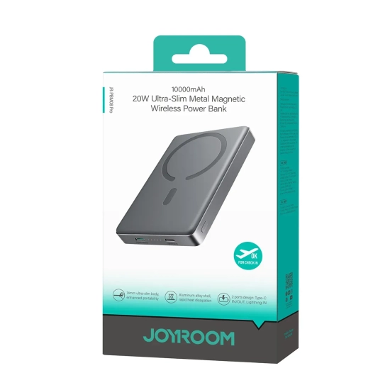Powerbank Joyroom JR-PBM08 Pro 10000 mAh 20W szary