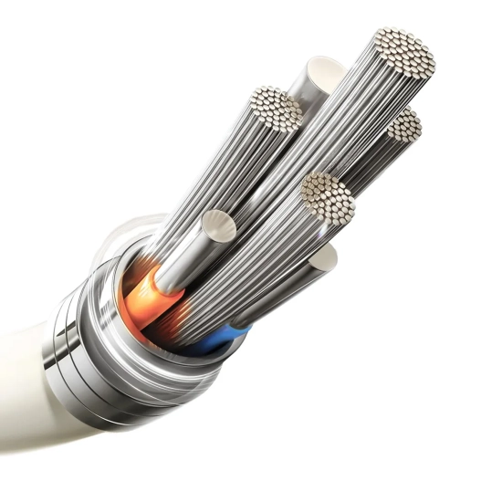 JOYROOM Kabel przewód USB-A - iPhone Lightning z fluorescencyjną końcówką
