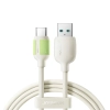 JOYROOM Kabel przewód USB-A - USB-C z fluorescencyjną końcówką 3A 2m