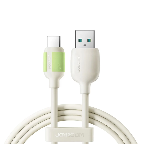 JOYROOM Kabel przewód USB-A - USB-C z fluorescencyjną końcówką 3A 2m