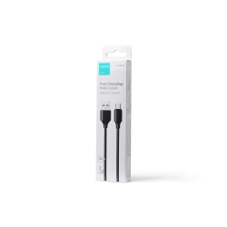 JOYROOM Kabel do ładowania i transmisji danych USB - USB Typ C 3A 2m czarny