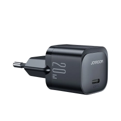 JOYROOM Mini ładowarka do telefonu USB-C 20W PD JR-TCF02 - czarna