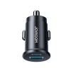 JOYROOM Ładowarka samochodowa Mini 15W USB-A USB-C - czarna