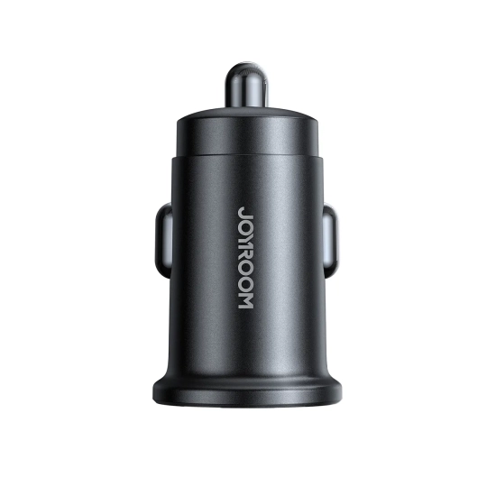 JOYROOM Ładowarka samochodowa Mini 15W USB-A USB-C - czarna