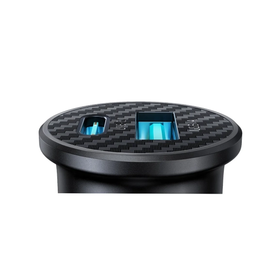 JOYROOM Ładowarka samochodowa Mini 15W USB-A USB-C - czarna