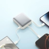 JOYROOM Powerbank 10000mAh 22.5W z wbudowanymi kablami USB-C Lightning