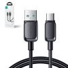 JOYROOM Kabel przewód USB - USB-C 3A 1.2m czarny