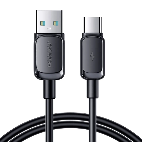 JOYROOM Kabel przewód USB - USB-C 3A 1.2m czarny