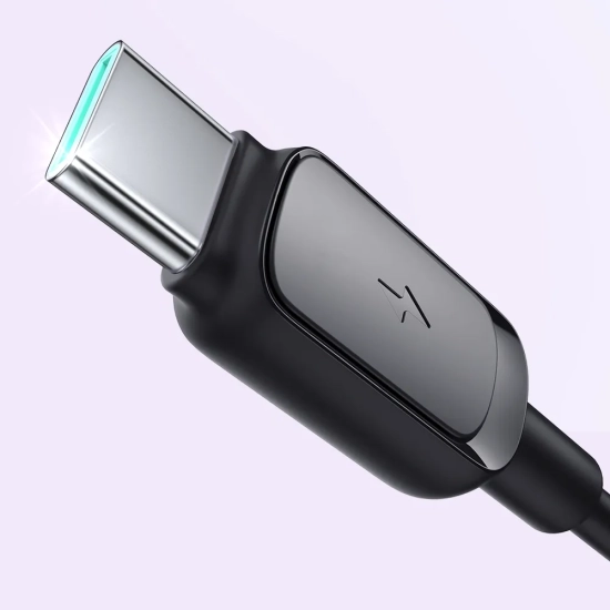 JOYROOM Kabel przewód USB - USB-C 3A 1.2m czarny