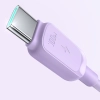 JOYROOM Kabel przewód USB-C - USB-C 100W 1.2m fioletowy