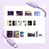 JOYROOM Kabel przewód USB-C - USB-C 100W 1.2m fioletowy