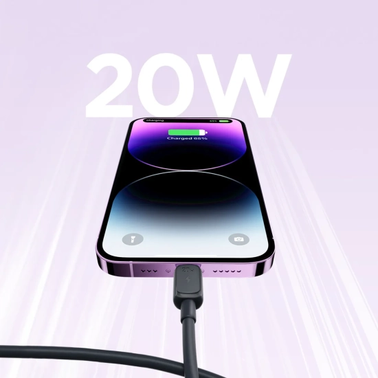 JOYROOM Kabel przewód Multi-Color Series A14 USB-C - iPhone Lightning 20W