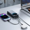 JOYROOM Powerbank 30000mAh USB-A USB-C z wyświetlaczem 65W - czarny