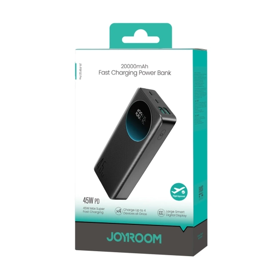 Powerbank Joyroom JR-PBF02 Pro 20000mAh 45W czarny