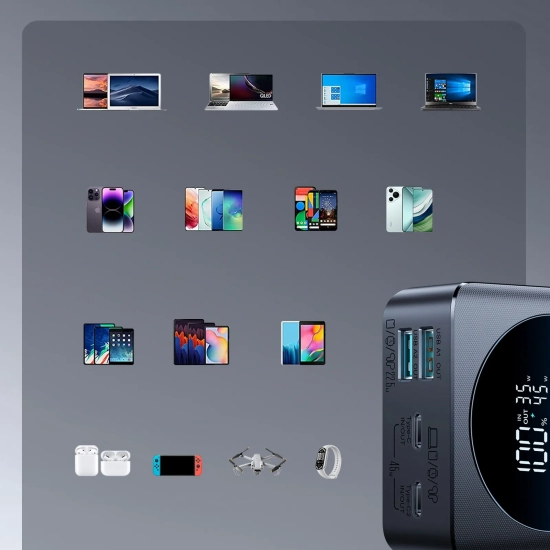 Powerbank Joyroom JR-PBF02 Pro 20000mAh 45W czarny