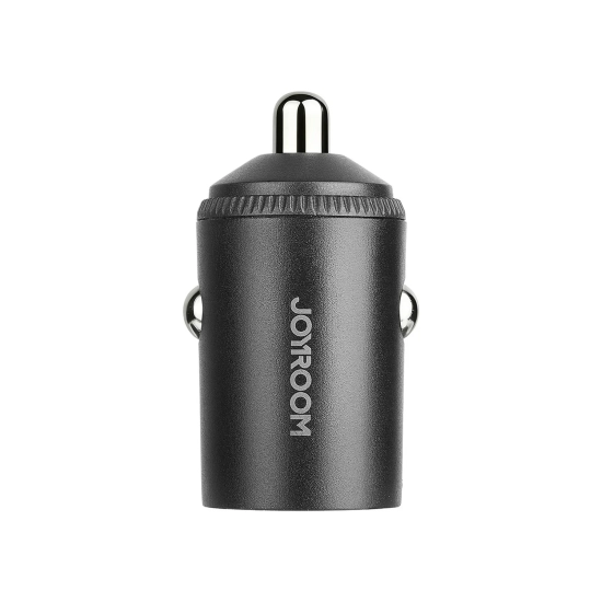 JOYROOM Ładowarka samochodowa USB-A USB-C 65W - czarna