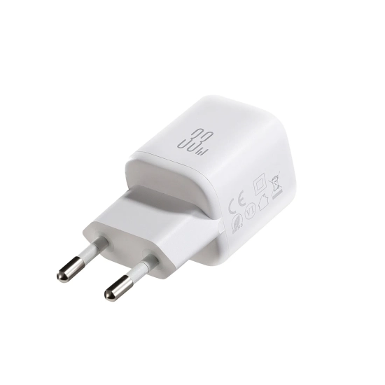 JOYROOM Ładowarka sieciowa USB-A USB-C 33W z kablem 60W USB-C do USB-C 1m