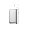 JOYROOM Powerbank 20000mAh 22.5W USB-C z podwójnym kablem - biały