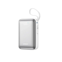 JOYROOM Powerbank 20000mAh 22.5W USB-C z podwójnym kablem - biały