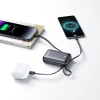 JOYROOM Powerbank 20000mAh 22.5W USB-C z podwójnym kablem - czarny
